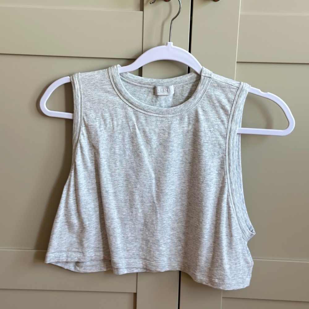Skims Crop Tank [Grey]